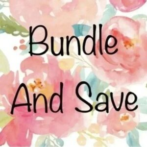 Floral Bundle and Save Sign